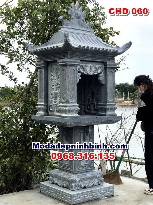 cây-hương-miếu-thờ-ngoài-trời-đá-chd-060 Mẫu cây hương đá thờ mẫu Cửu Trùng Thiên - Mẫu bán thiên ngoài trời đẹp