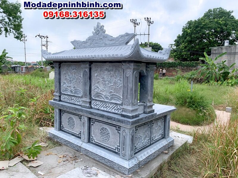 mau-mo-doi-da-phu-xuyen-mdd-082 Mẫu mộ đôi đá tại huyện Phú Xuyên Hà Nội