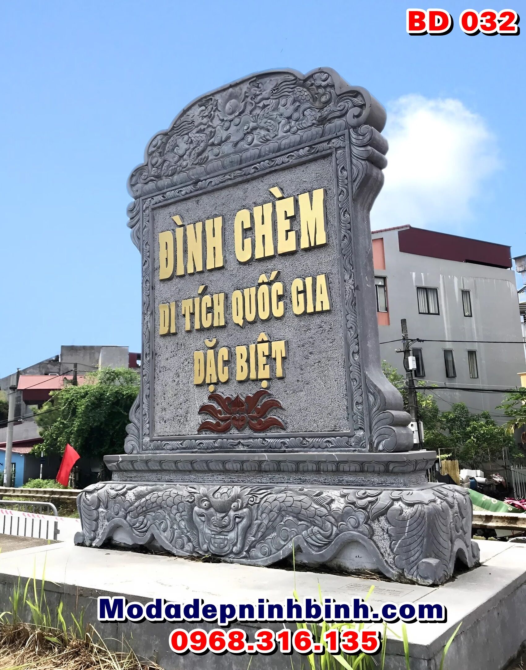 bia-da-dinh-chem-tu-liem-ha-noi-bd-032 Bia đá tại Đình Chèm Từ Liêm Hà Nội BD 032