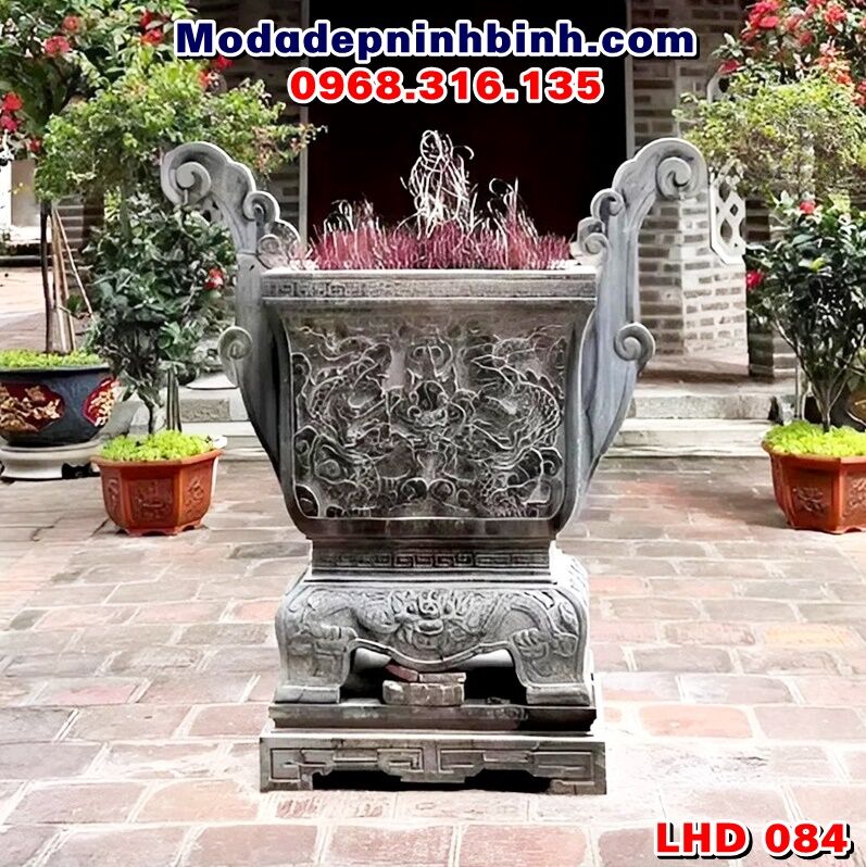 lu-huong-da-vuong-tai-chua-lang-ha-noi Lư hương đá vuông tại chùa Láng Đống Đa Hà Nội