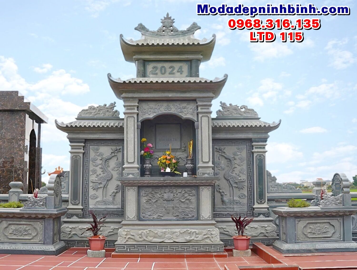 long-dinh-lang-tho-da-dep-ltd-115 Long đình lăng thờ đá đẹp LTD 115