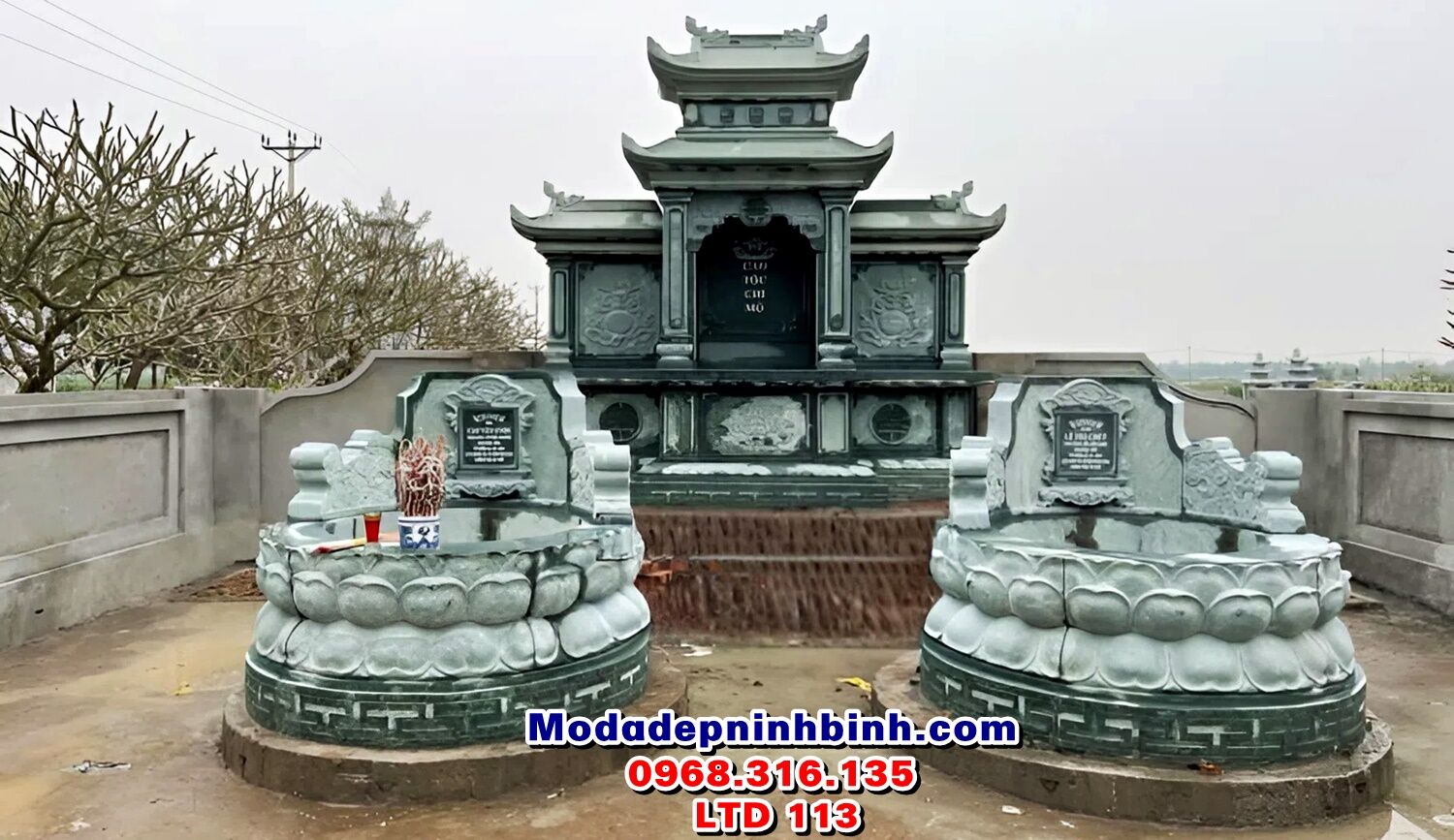 mau-lang-tho-long-dinh-da-dep-ltd-113 Mẫu lăng thờ long đình đá đẹp LTD 113